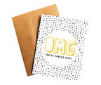 OMG You're Cancer Free Survivor Card by Five Dot Post