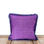Applique Vintage Flower Handmade Cushion - Thailand
