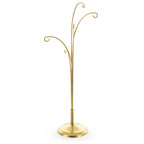 5-Arm Scroll Tree Branches Gold Metal Ornament Display Stand 14.5 Inches Ornament Stands La Vie Bien 5-Arm Scroll Tree Branches Gold Metal Ornament Display Stand 14.5 Inches