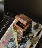 5 Dice Box Set - Handcrafted Wood HME stock line La Vie Bien 5 Dice Box Set - Handcrafted Wood