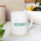 Auftanken German "Refueling" Mental Health Mug, Ceramic Coffee Cup geschenk