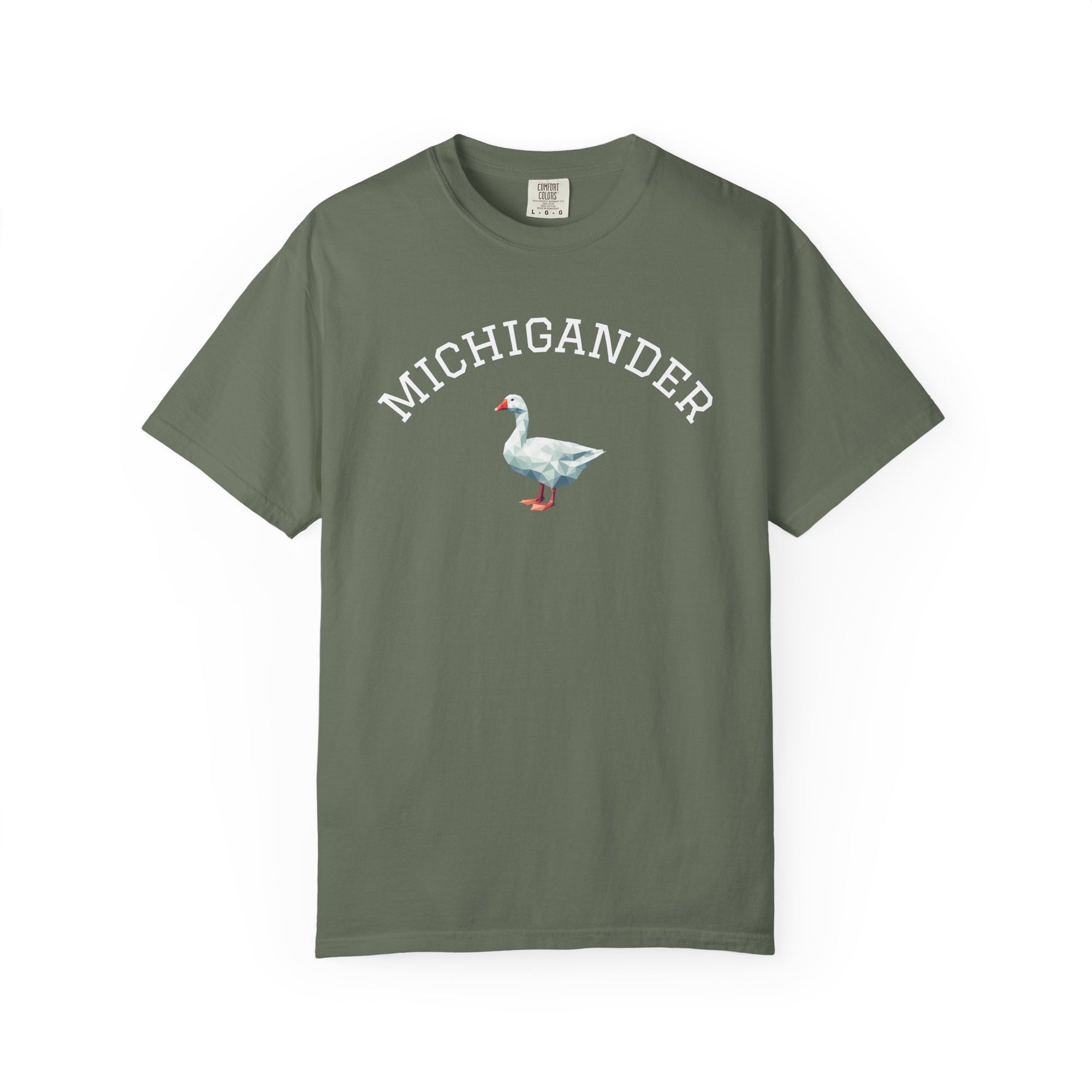 Michigander comfort colors adult tee