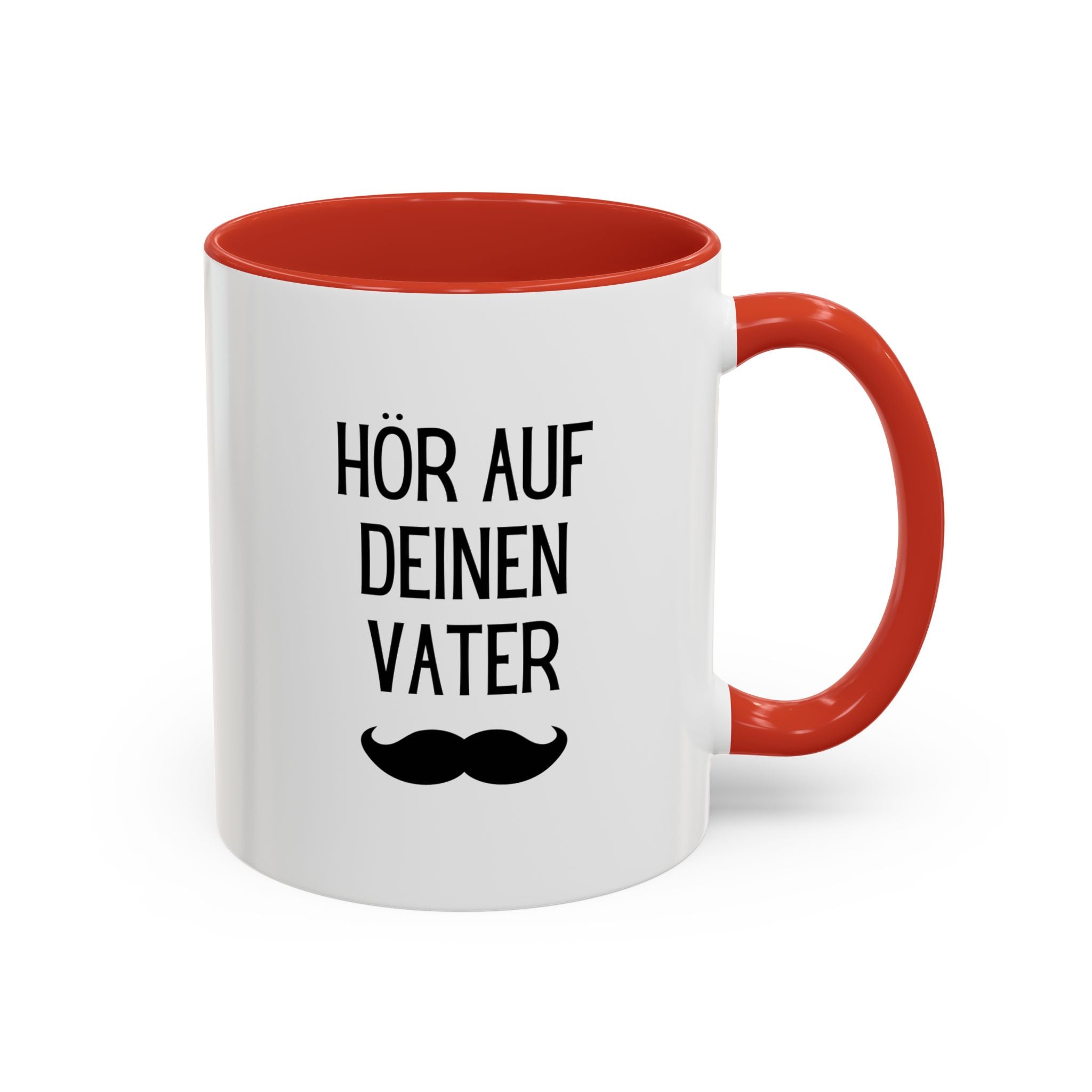 Hör Auf Deinen Vater Mug, German Father's Day Accent Coffee Cup