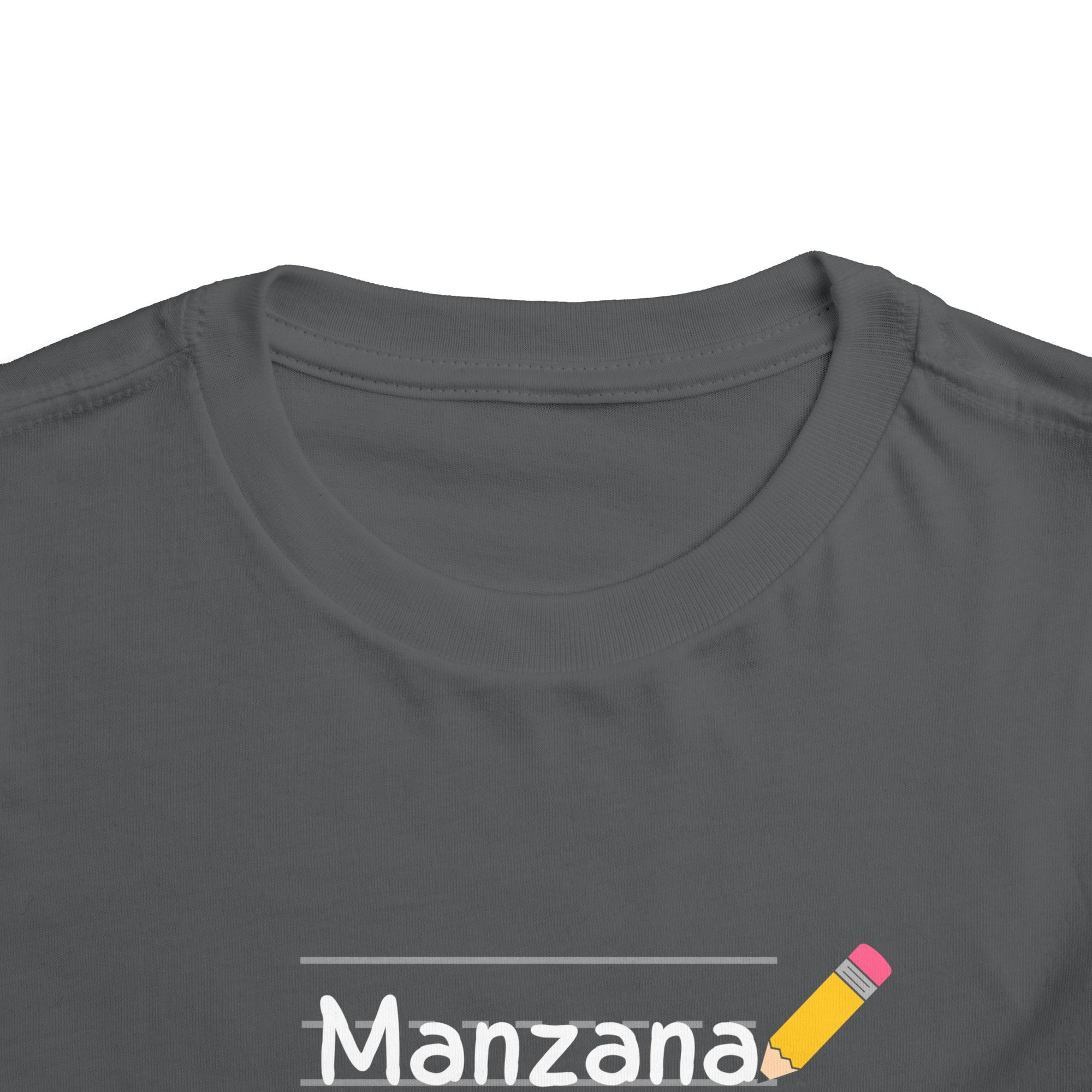 Manzana Apple and Pencil Toddler Tee Shirt