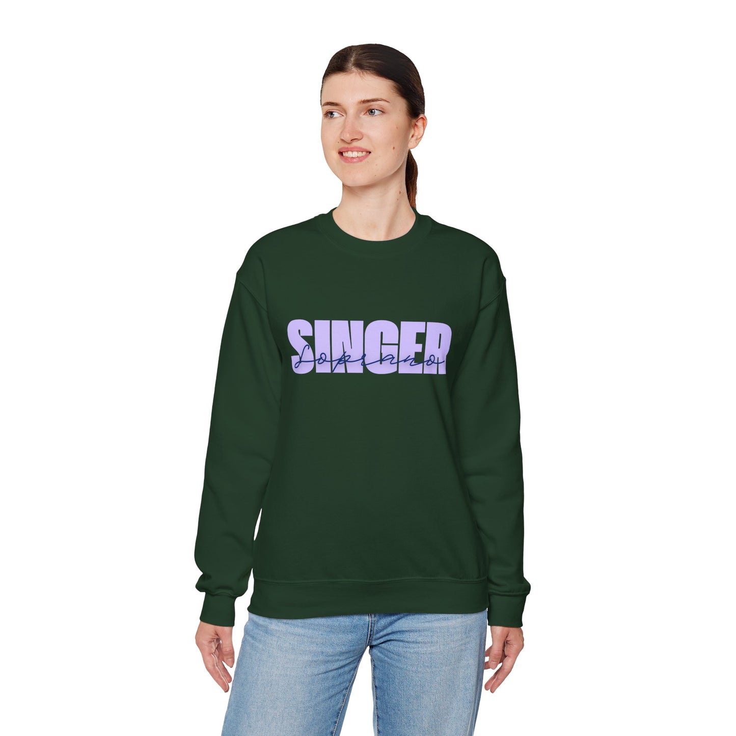Sopransängerin Crewneck Sweatshirt