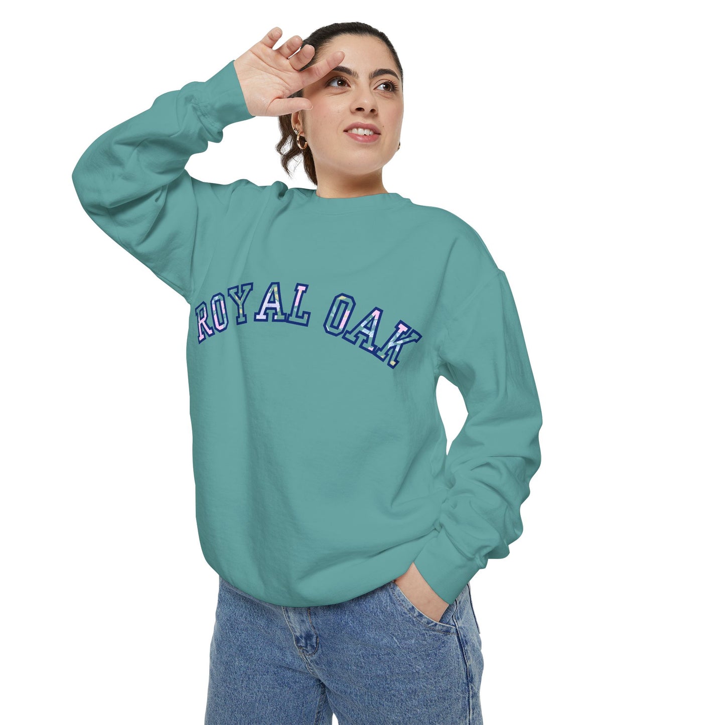 Sweat-shirt Royal Oak Michigan (personnalisez-le avec le nom de votre propre ville !)
