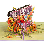 Thinking Of You Pop Up Card by Paper Love