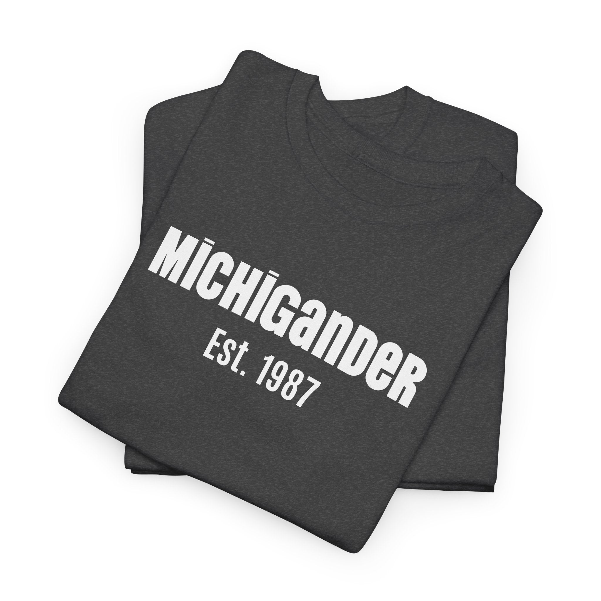 Michigander Established Year T‑Shirt — Customizable Michigan Pride Tee
