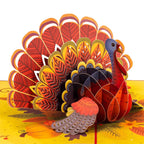 Thanksgiving Turkey Pop Up Card by Paper Love