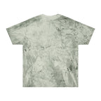 Francophone circular tye-dye tee shirt, retro unisex t-shirt for French language speakers