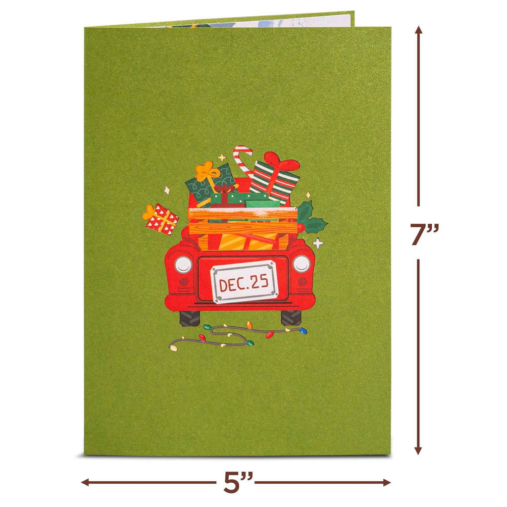 Christmas Car Pop Up Card