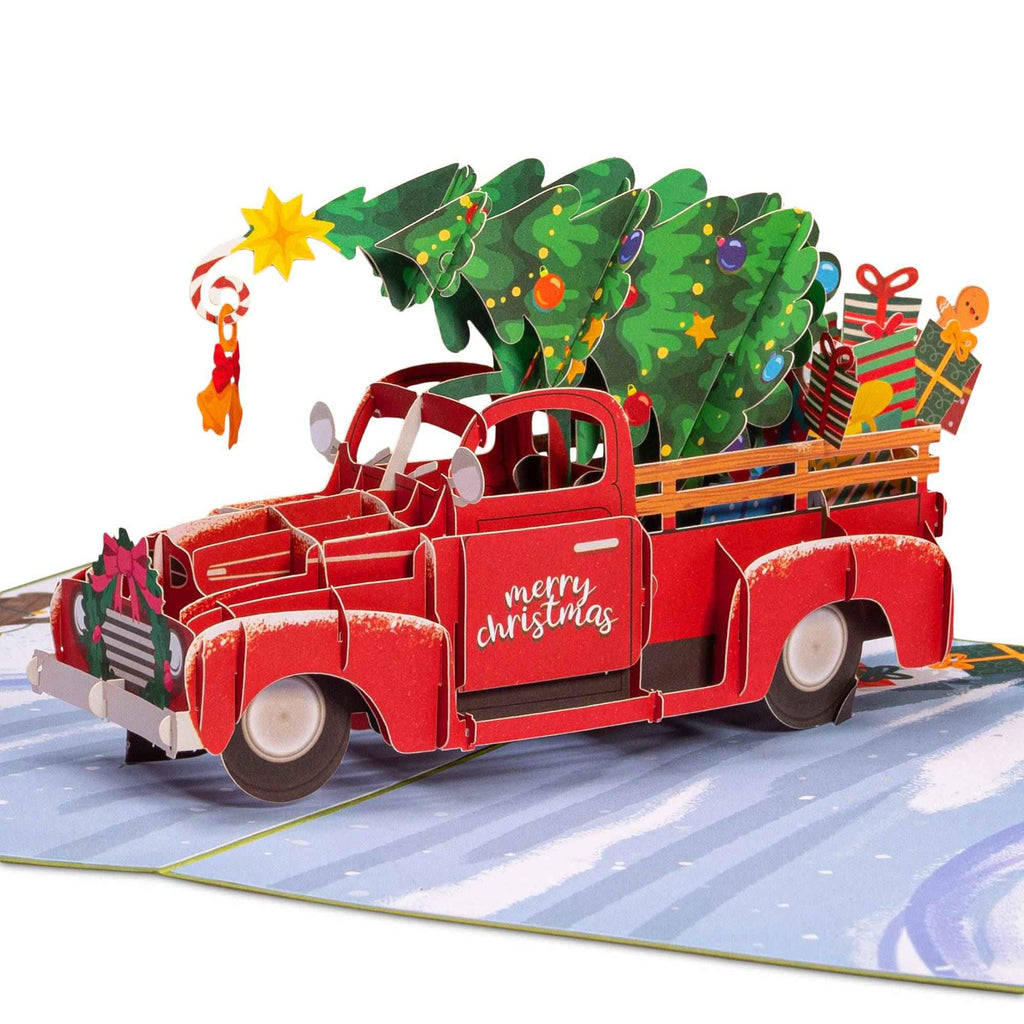 Christmas Car Pop Up Card