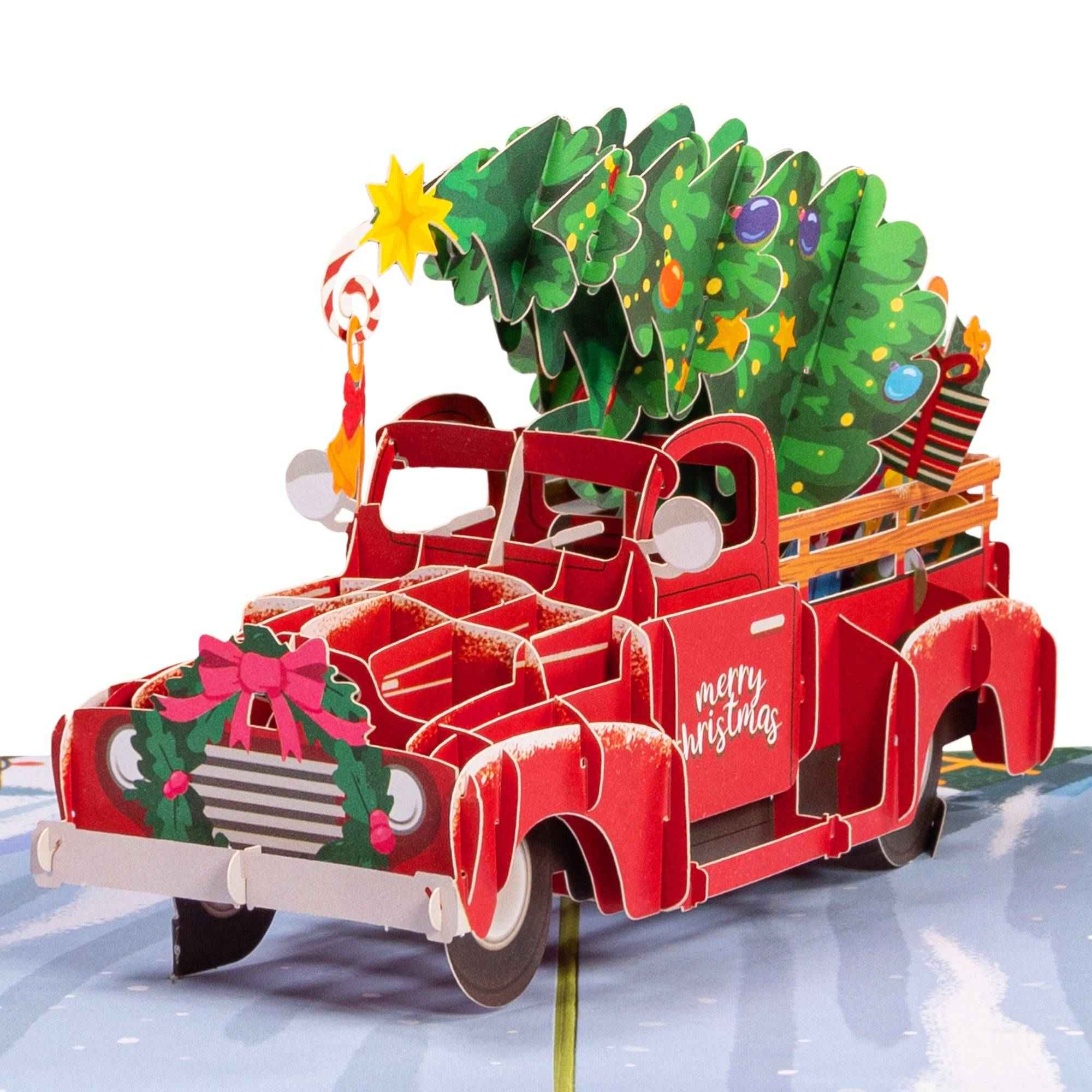 Christmas Car Pop Up Card