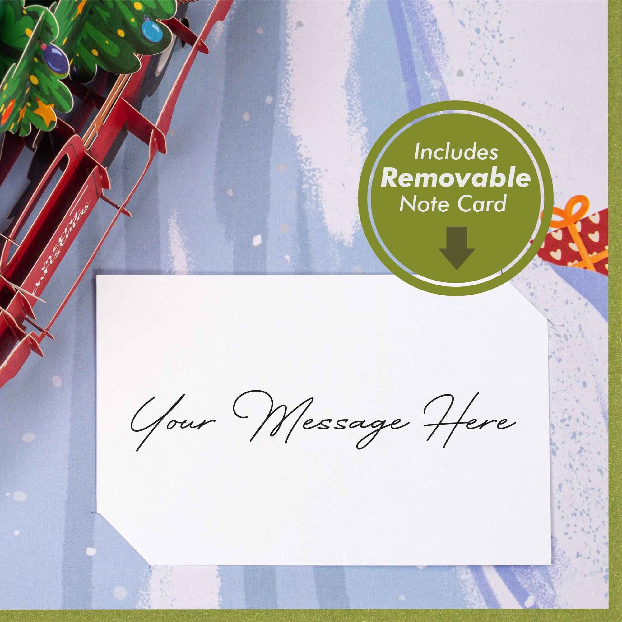 Christmas Car Pop Up Card