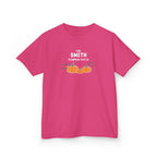 Custom Kids Family name Pumpkin Patch Tee, Personalized Fall Shirt for Family photos