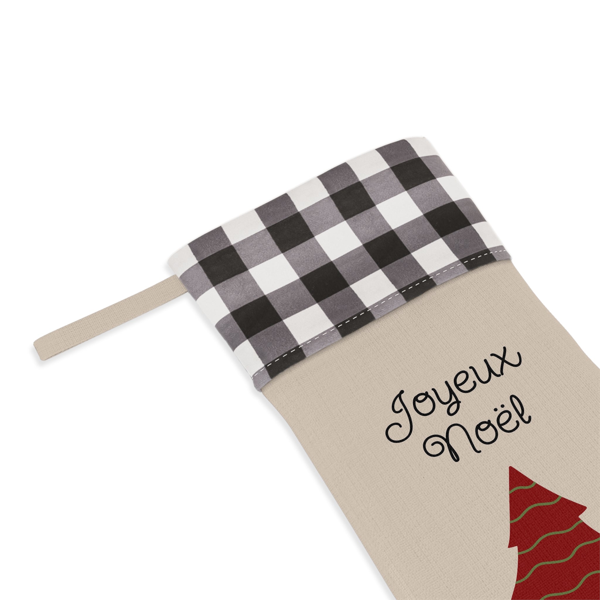 Joyeux Noel Christmas Stocking