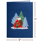 Magical Town Christmas Pop Up Card by Paper Love
