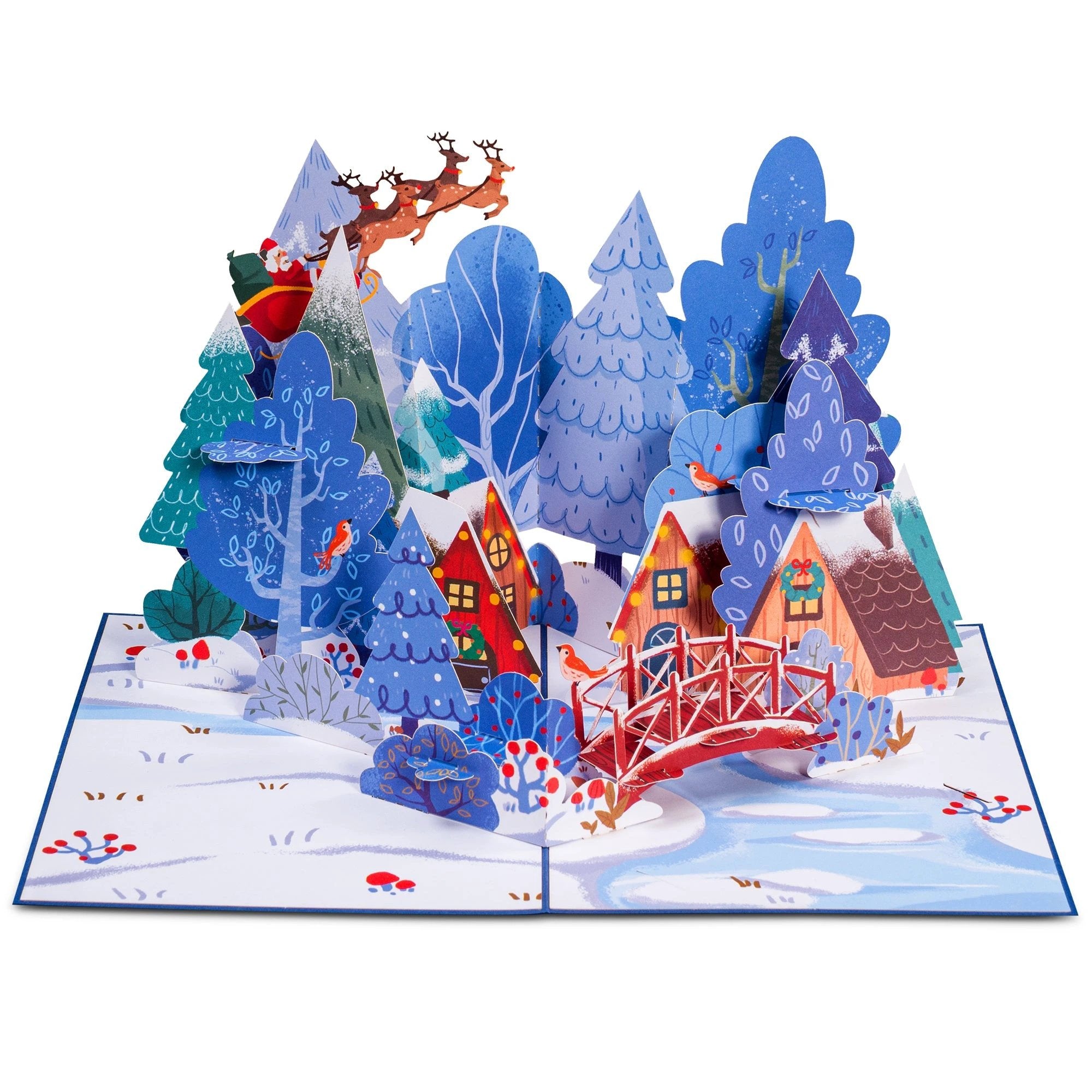 Magical Town Christmas Pop Up Card by Paper Love