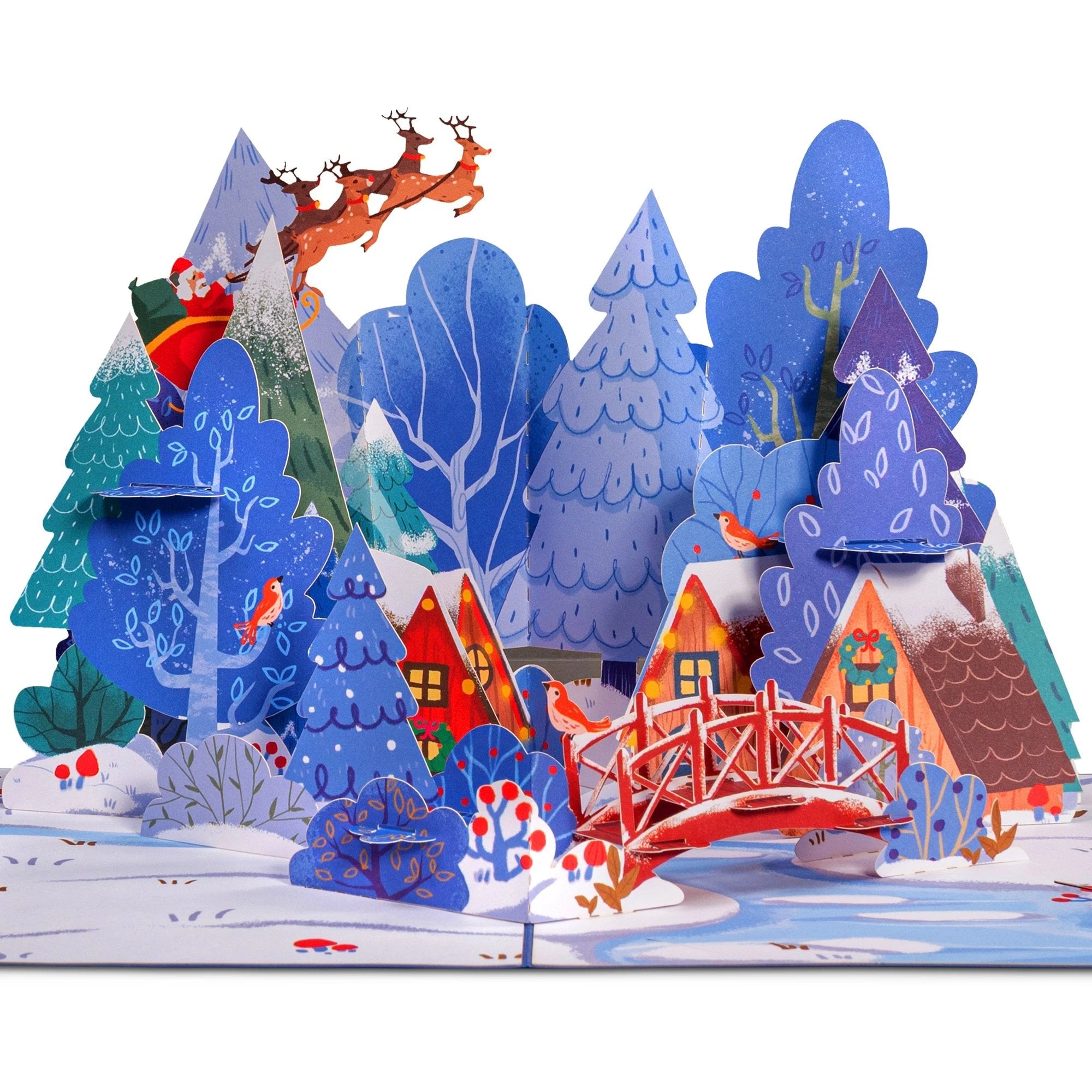 Magical Town Christmas Pop Up Card by Paper Love