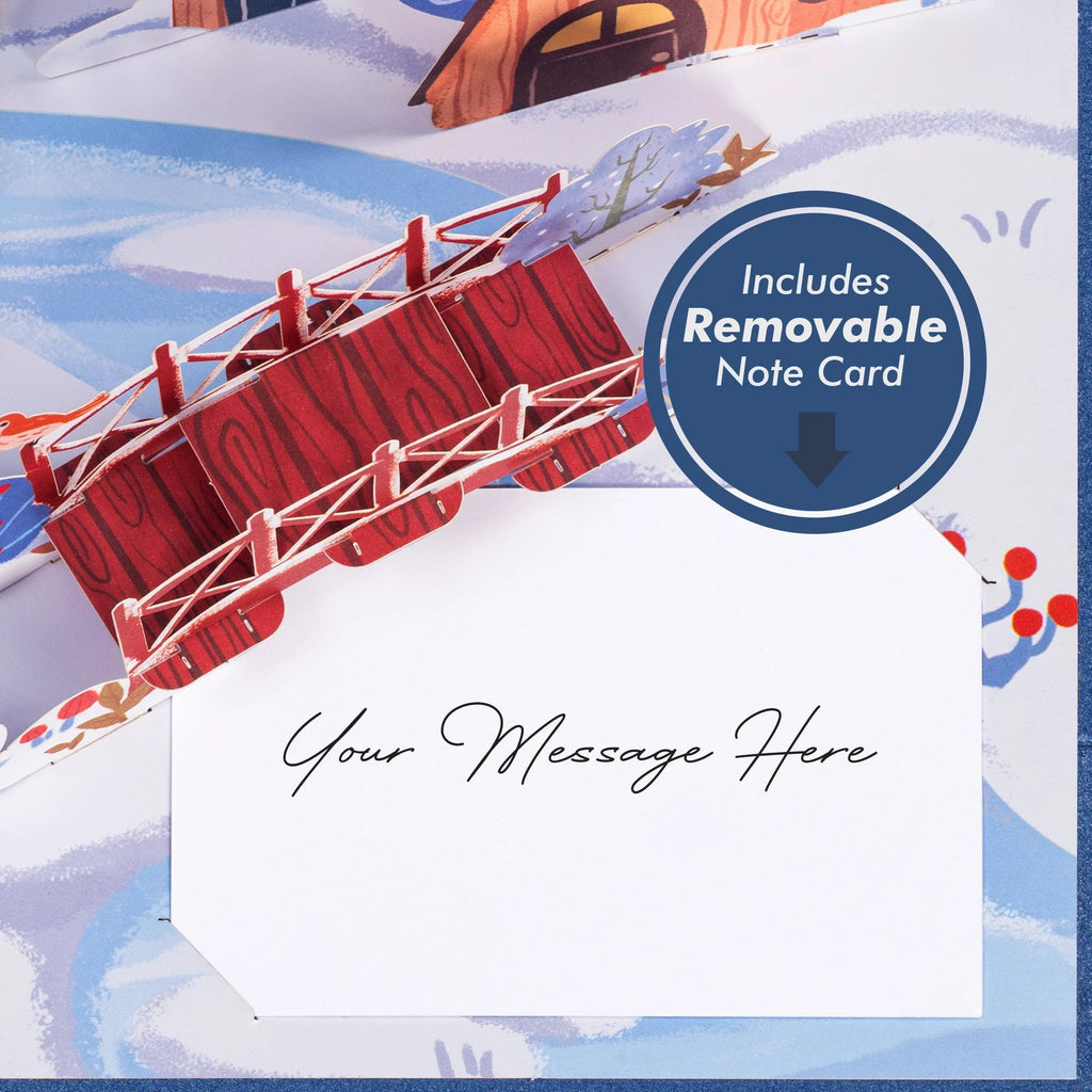 Magical Town Christmas Pop Up Card by Paper Love