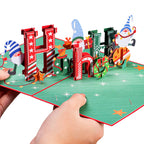 Ho Ho Ho Christmas Popup Card by Paper Love