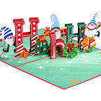 Ho Ho Ho Christmas Popup Card by Paper Love