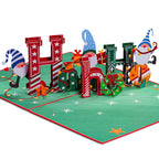 Ho Ho Ho Christmas Popup Card by Paper Love