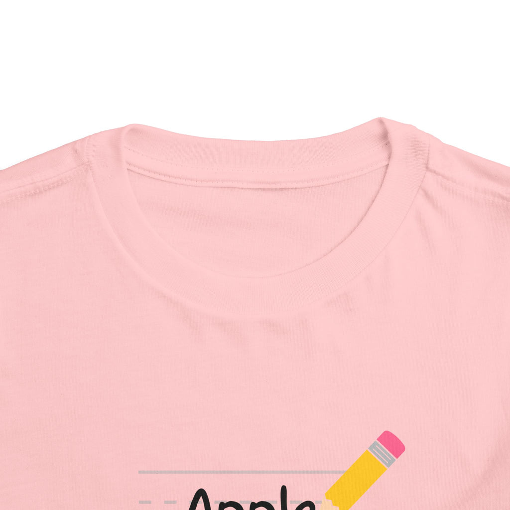 Apple Pencil Toddler Tee Shirt