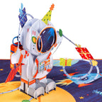 Happy Birthday Astronaut Pop Up Card by Paper Love