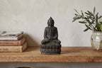 Antique East Asian Patinated Miniature Buddha