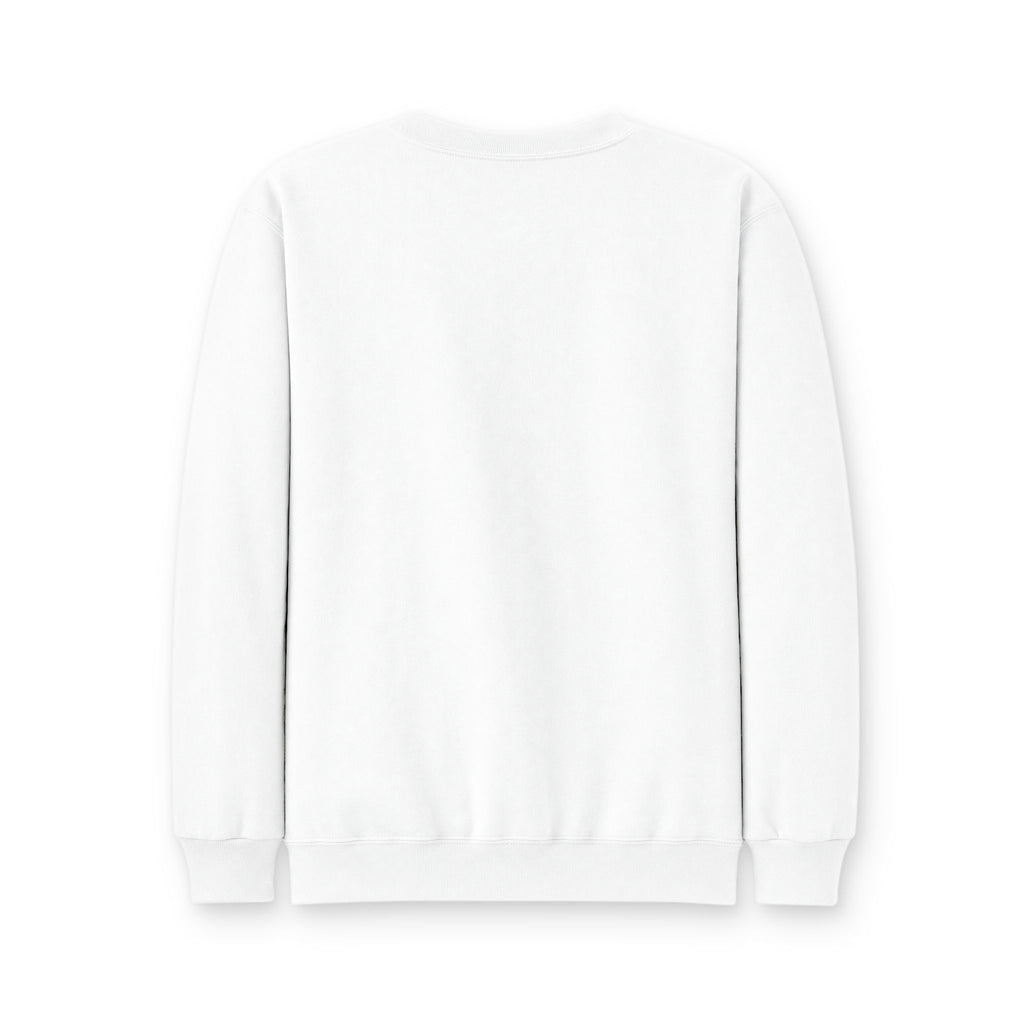 Du Verdienst Das Beste German puff print sweatshirt, Mental health apparel for German speakers, uplifting phrase crewneck, minimalist design