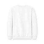 Du Verdienst Das Beste German puff print sweatshirt, Mental health apparel for German speakers, uplifting phrase crewneck, minimalist design