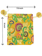 Banarasi Silk Potli, Set of 5