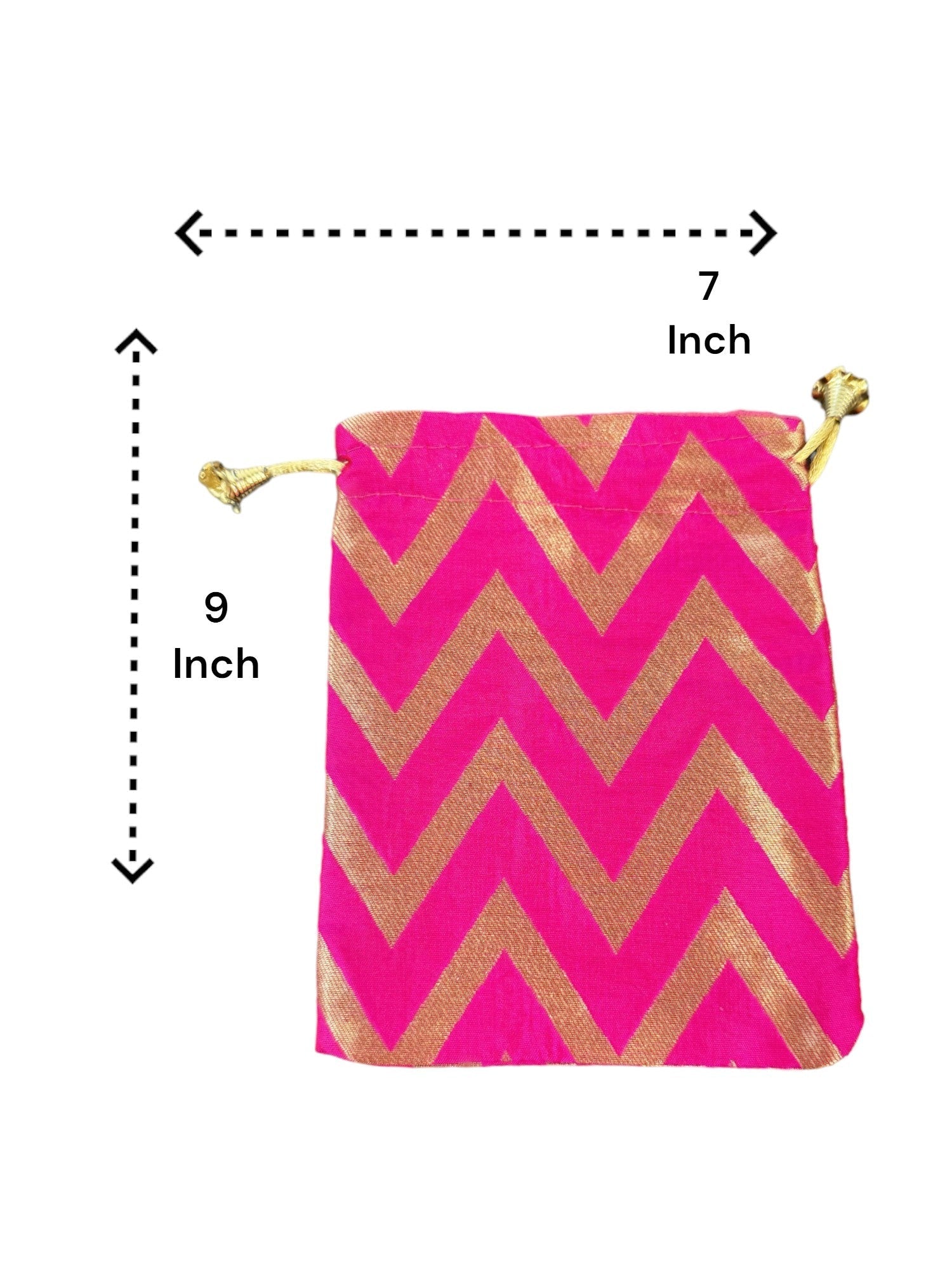 Big Silk Potli, Set of 5