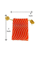 Small Silk Potli, Set of 5