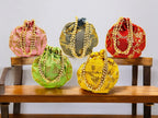 Sequence Silk Potli Bag, Set of 7