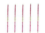 52" Long Pompom & Real Mirror Lari, Set of 5 Festive Decor La Vie Bien 52" Long Pompom & Real Mirror Lari, Set of 5