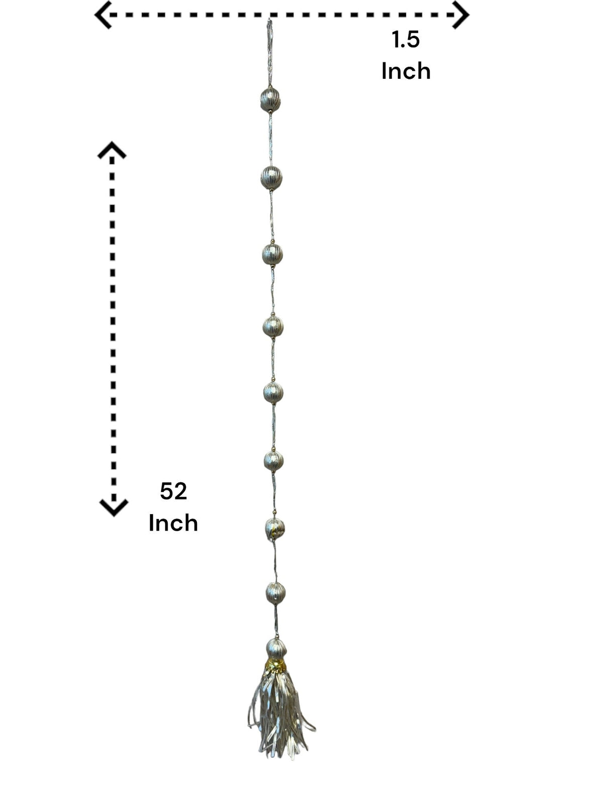 52" Long Strings, Set of 5 Festive Decor La Vie Bien 52" Long Strings, Set of 5