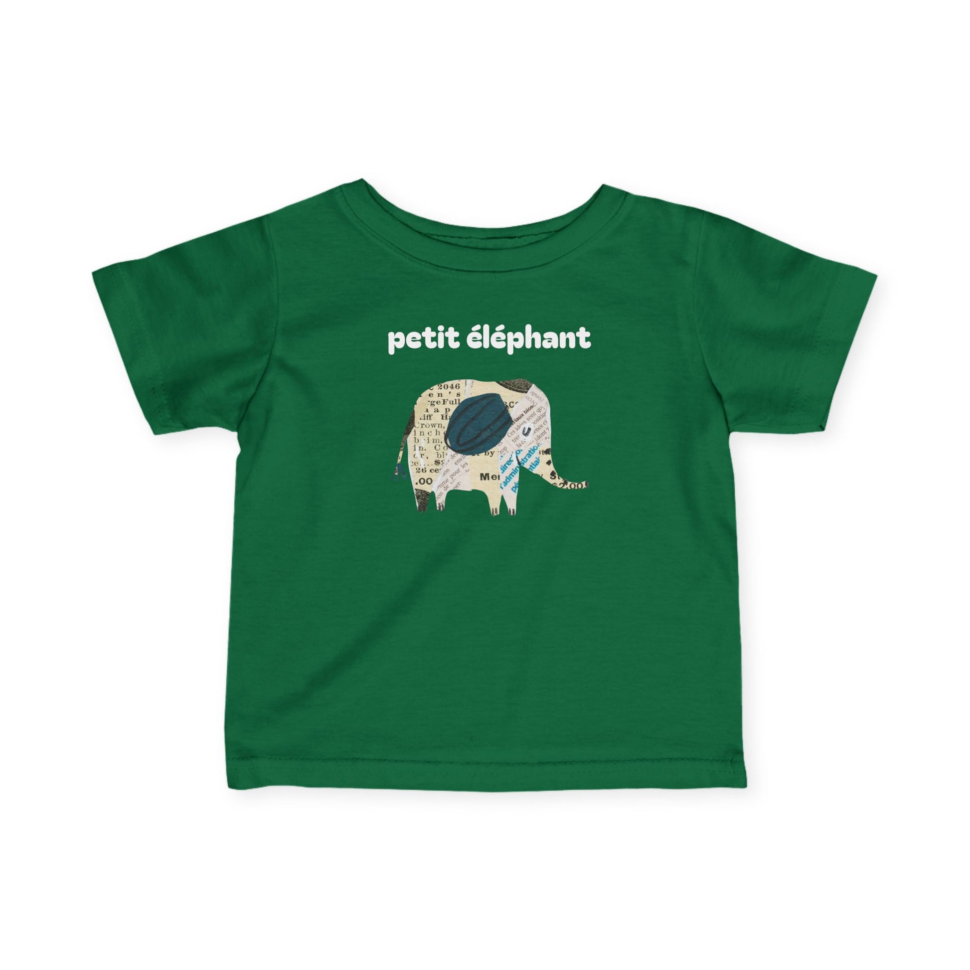 Petit éléphant Infant Fine Jersey Tee