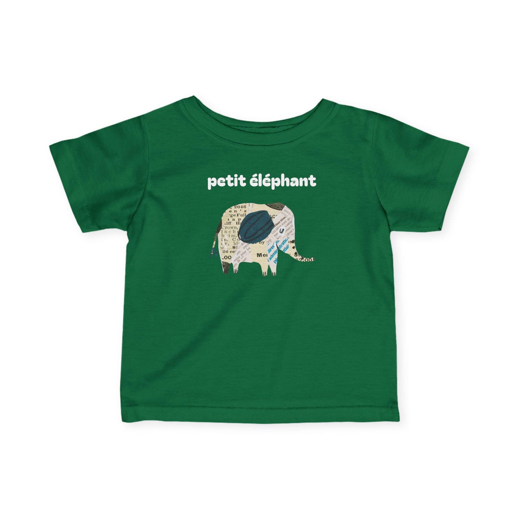Petit éléphant Infant Fine Jersey Tee - Kids clothes - child tee