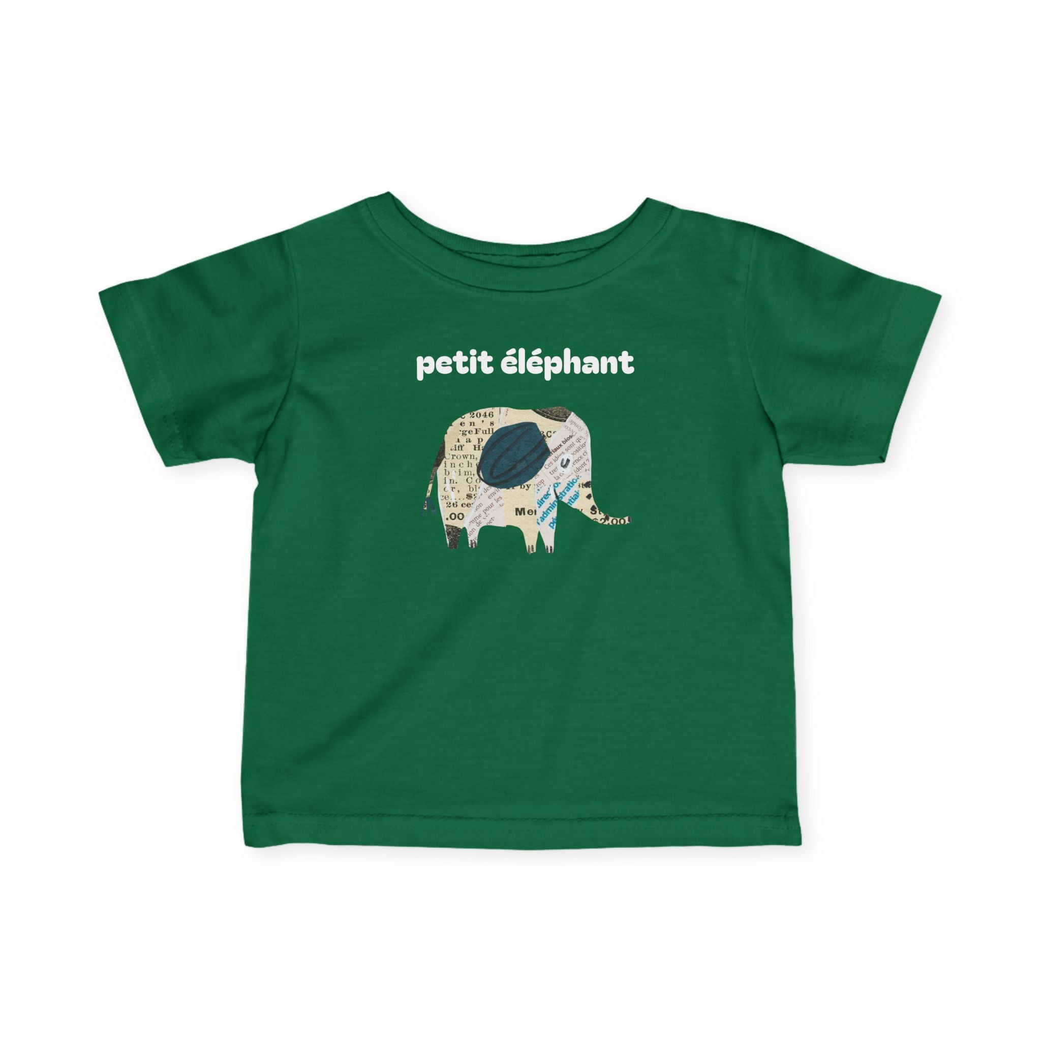 Petit éléphant Infant Fine Jersey Tee - Kids clothes - child tee