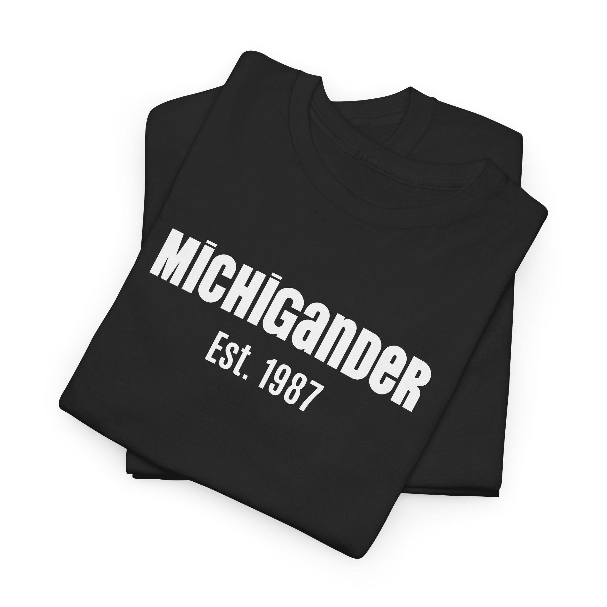 Michigander Established Year T‑Shirt — Customizable Michigan Pride Tee