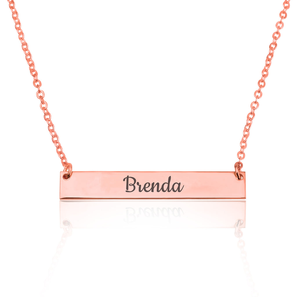 Customize Bar Necklace