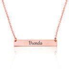 Customize Bar Necklace