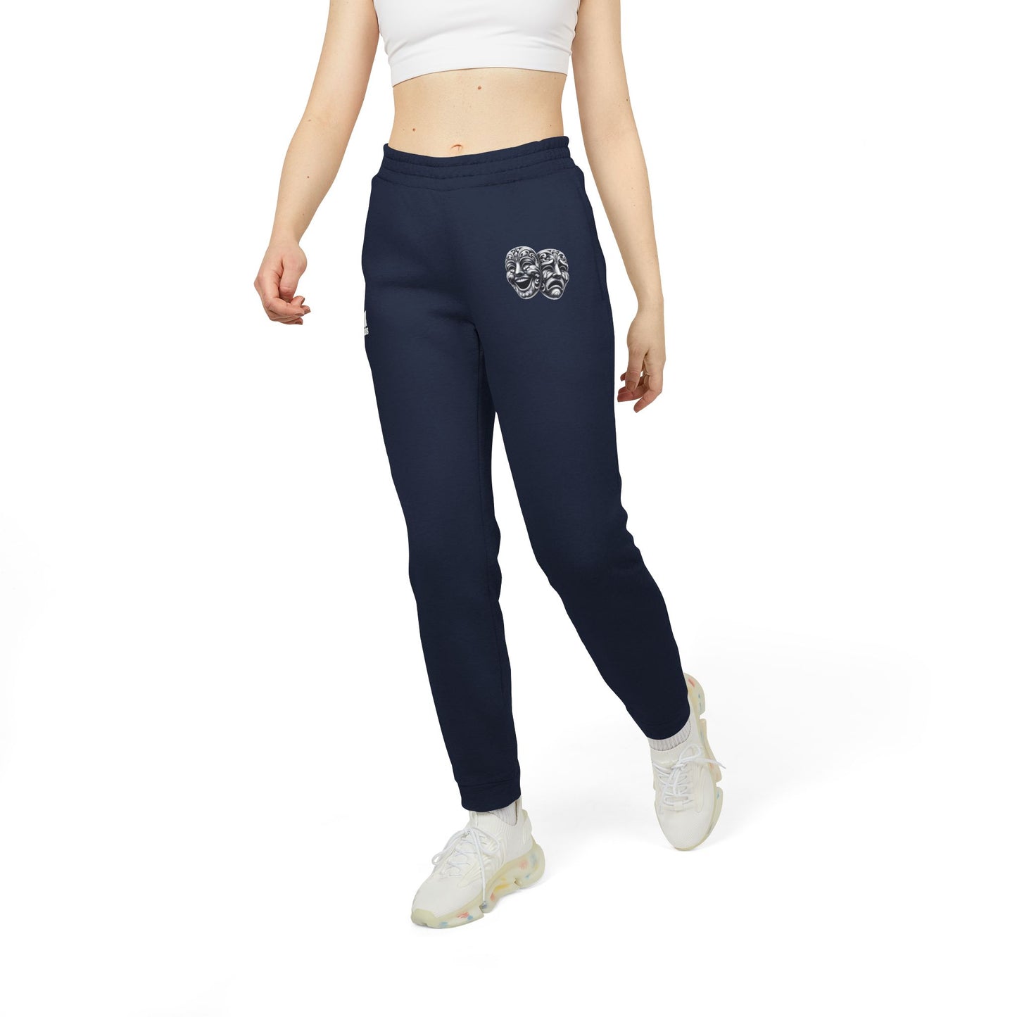 Theaterhose für Schauspieler, Adidas Unisex Fleece Jogger, Techie Jogginghose, Drama Maskenhose für die Schauspieler-Crew, Bühnenhelfer