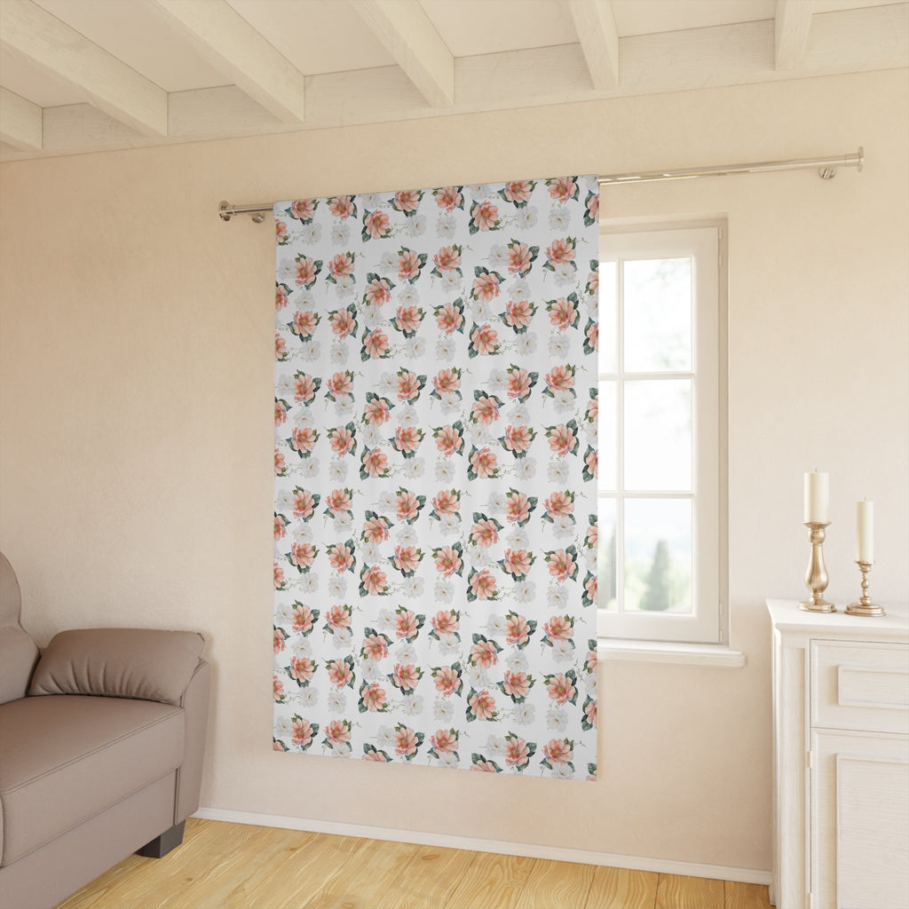 Floral Window Curtain