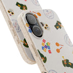 Mexican fiesta Biodegradable Phone Case — Colorful Fiesta Icons Eco iPhone Cover
