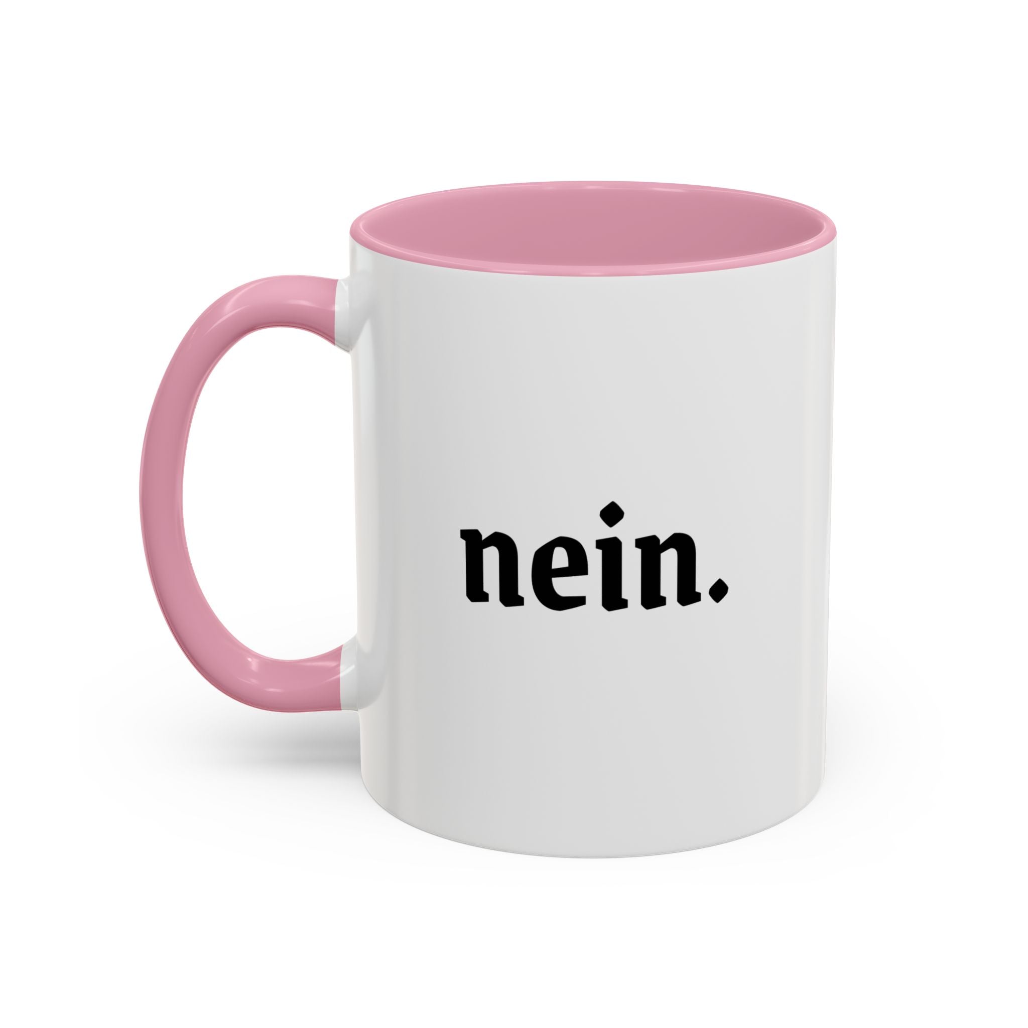Nein. Mug — Minimalist German Word Coffee Cup (11oz & 15oz)