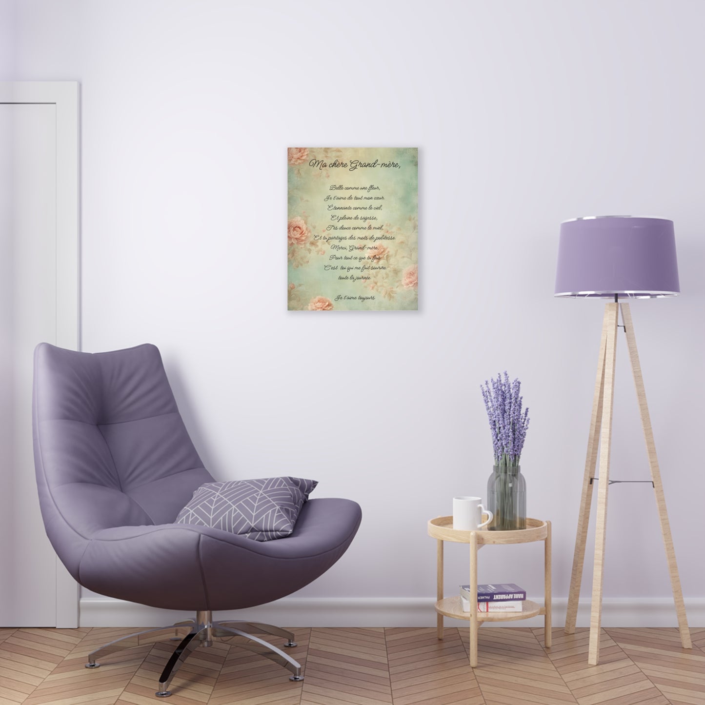 My dear grandmother (Ma Chere Grand-Mere) French Acrylic Print