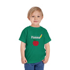 Pomme Toddler Short Sleeve Tee by Printify